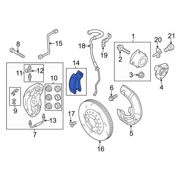 Disc Brake Pad Set