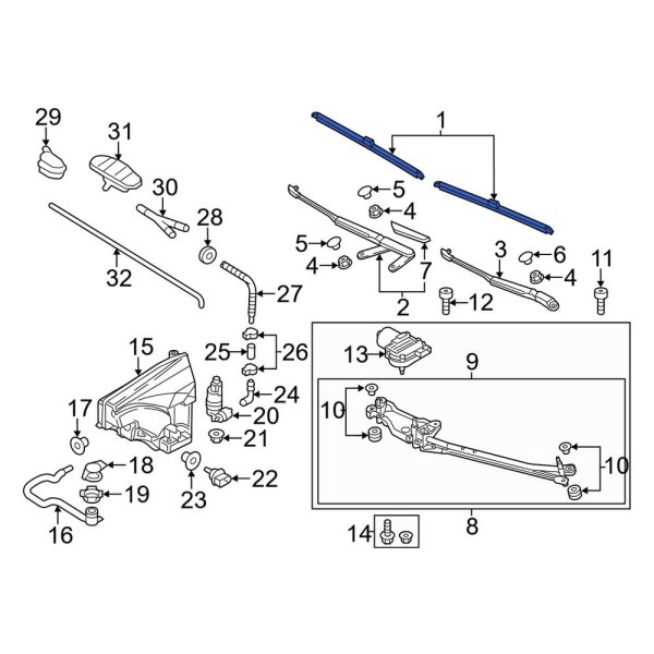 Windshield Wiper Blade