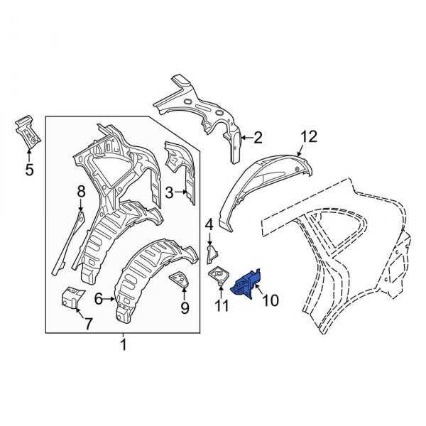 Quarter Panel Reinforcement