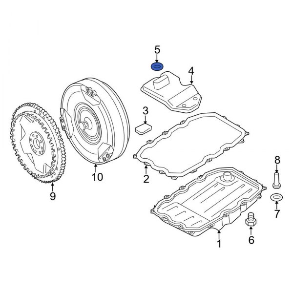 Automatic Transmission Filter O-Ring