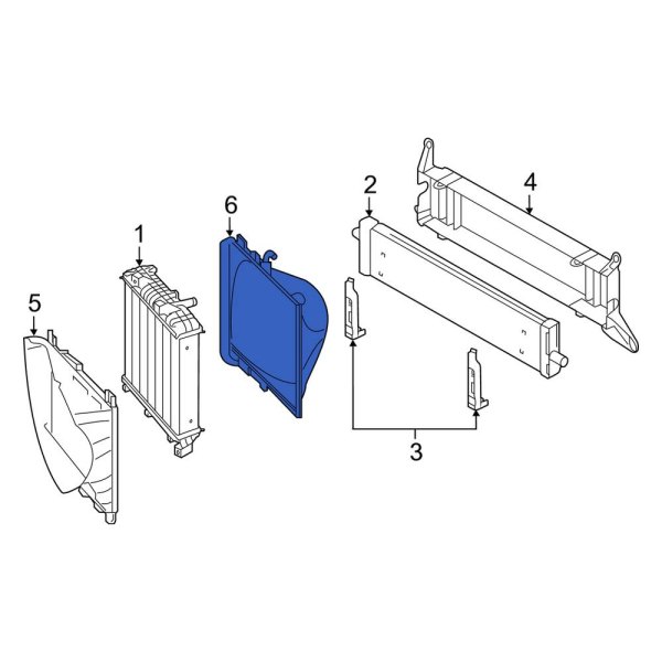 Engine Cooling Fan Shroud