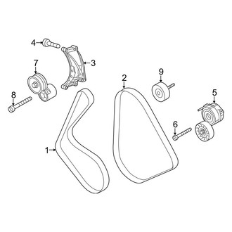 Porsche OE - Cooling - Belts & Pulleys (S 3.0L)