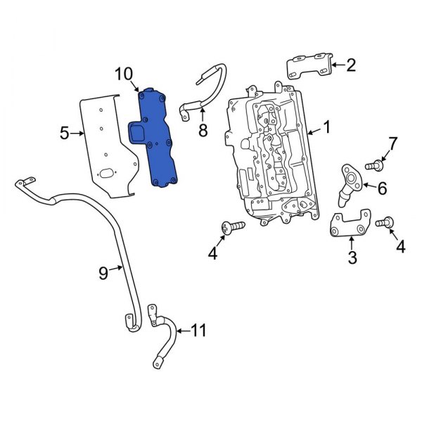 Drive Motor Inverter Cover