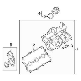 Porsche OE - Engine / Transaxle - Valve & Timing Covers (S 3.0L)