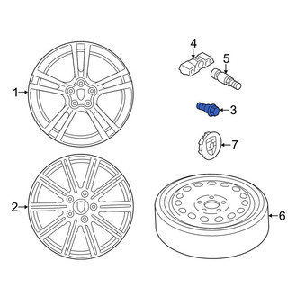Porsche OE - Wheel Lug Bolt