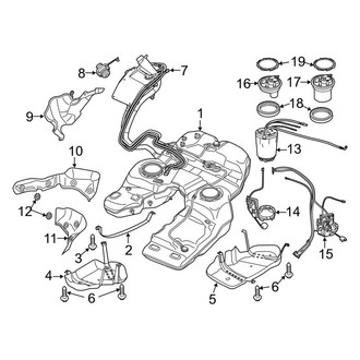 Porsche OE - Fuel System Components (S / S Hybrid 3.0L)