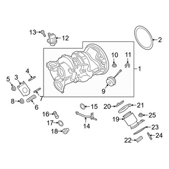 Porsche OE - Engine / Transaxle - Turbocharger & Components (3.0L)