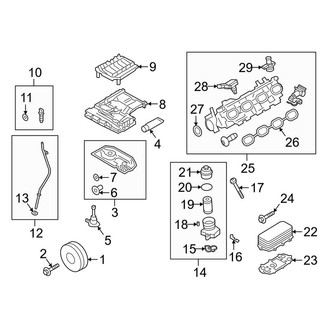 Porsche OE - Engine / Transaxle - Engine Parts (GTS / GTS Coupe / Turbo / Turbo Coupe / Turbo GT Coupe / Turbo S E-Hybrid / Turbo S E-Hybrid Coupe)
