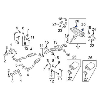 Porsche Cayenne EGR Valves & Parts Sensors, Gaskets — CARiD