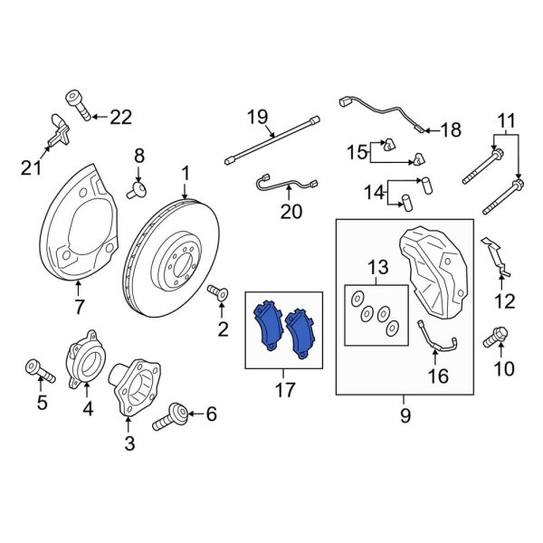 Disc Brake Pad Set