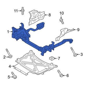 Porsche OE - Rear Suspension Subframe Crossmember