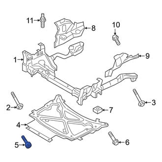Porsche OE - Rear Suspension Crossmember Reinforcement Bolt