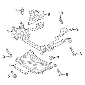 Porsche OE - Front Suspension - Engine Mounting