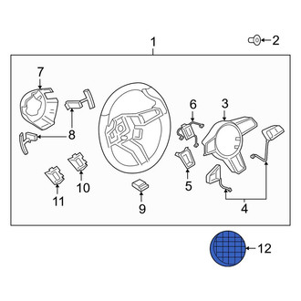 Porsche OE - Steering Wheel Air Bag