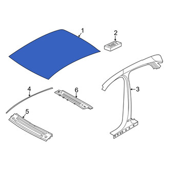 Porsche OE - Roof Panel
