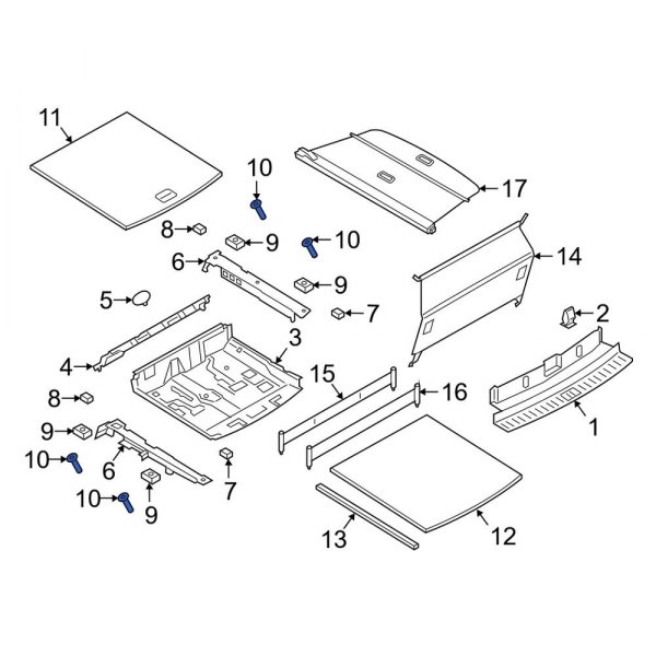 Tie Down Hook Screw