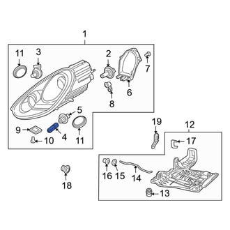Porsche OE - Turn Signal Light Bulb