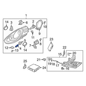 Porsche OE - Turn Signal Light Bulb
