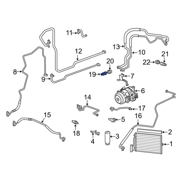 A/C Low Side Charging Adapter