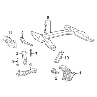 Porsche OE - Front Suspension - Suspension Components