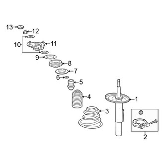 Porsche OE - Front Suspension - Struts & Components