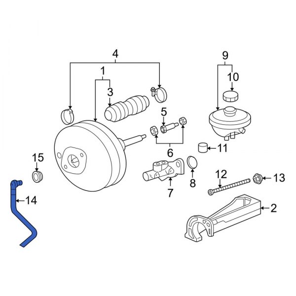 Brake Vacuum Hose