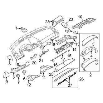 Porsche OE - Instrument Panel Components