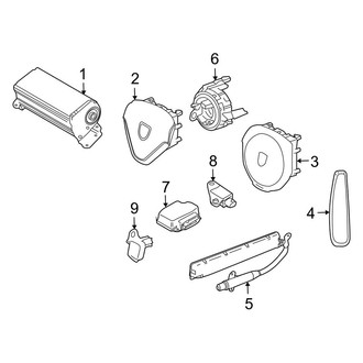 Porsche OE - Restraint Systems - Air Bag Components