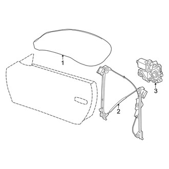 Porsche OE - Door - Glass & Hardware (Base / S)