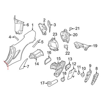 Porsche OE - Quarter Panel & Components