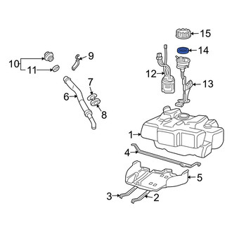 Porsche OE - Fuel Tank Sending Unit Seal