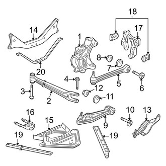 Porsche OE - Rear Suspension - Suspension Components