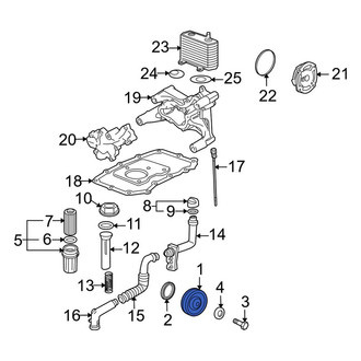 Porsche OE - Engine Crankshaft Pulley