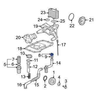 Porsche OE - Engine Oil Filler Cap
