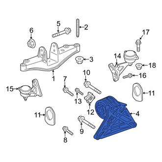 Porsche OE - Engine Mount