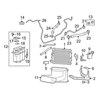Porsche OE - Cooling - Radiator & Components (Primary)