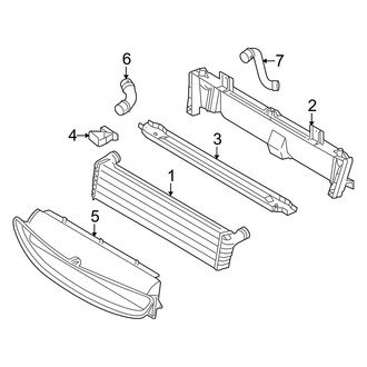 Porsche OE - Cooling - Radiator & Components (Auxiliary)