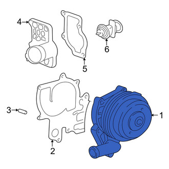 Porsche OE - Engine Water Pump