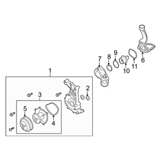 Porsche OE - Cooling - Water Pump