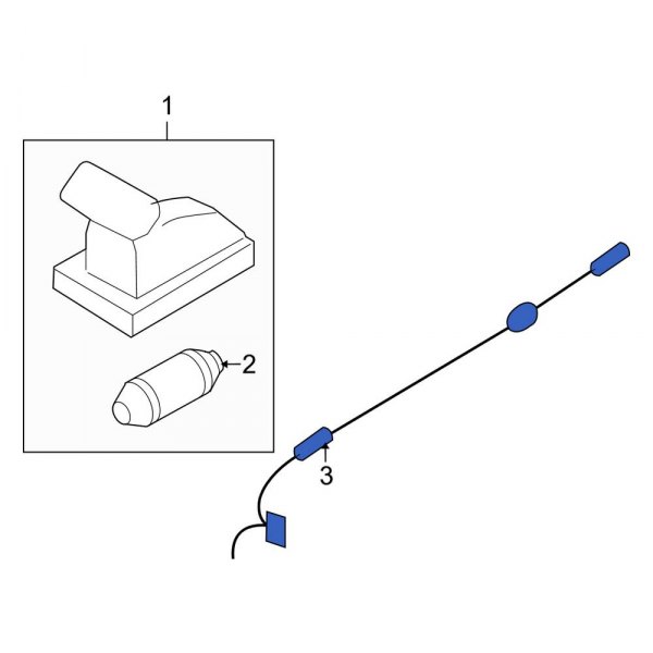 License Plate Light Assembly Connector