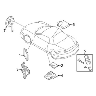 Porsche OE - Electrical - Alarm System