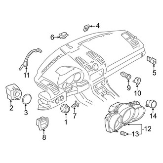Porsche OE - Instrument Panel - Cluster & Switches