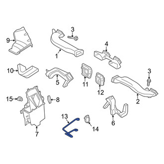 Porsche OE - Front A/C Evaporator Drain