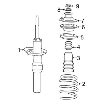 Porsche OE - Rear Suspension - Struts & Components
