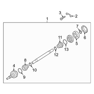 Porsche OE - Rear Suspension - Drive Axles