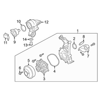Porsche OE - Cooling - Water Pump