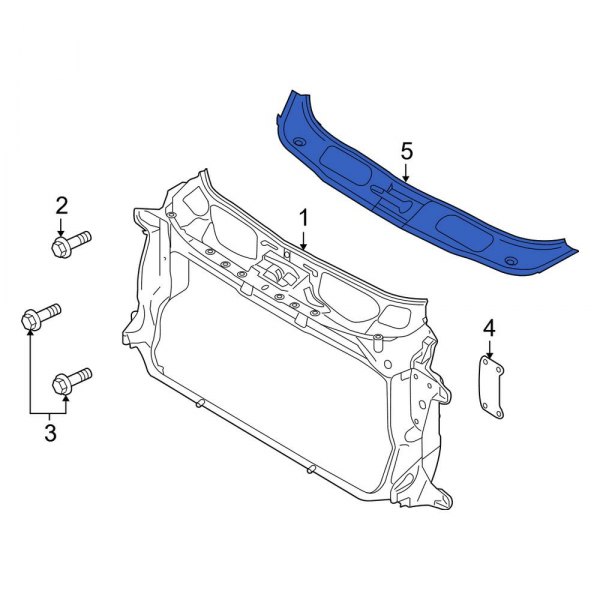 Radiator Support Panel