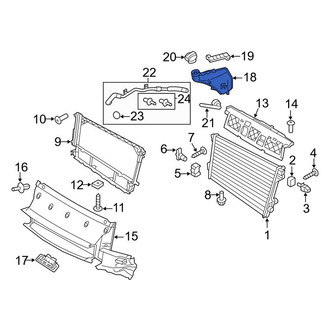Porsche OE - Engine Coolant Reservoir