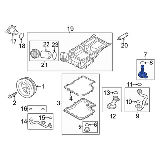 Porsche OE - Engine Oil Level Sensor