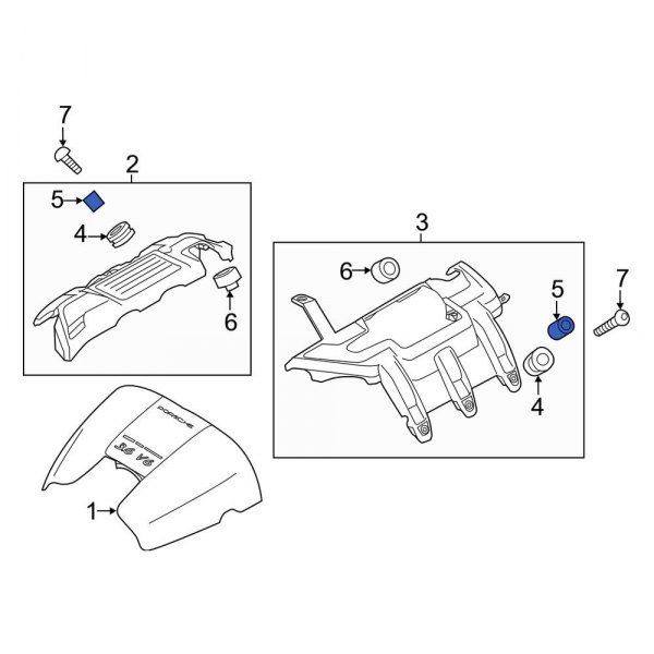 Engine Cover Spacer